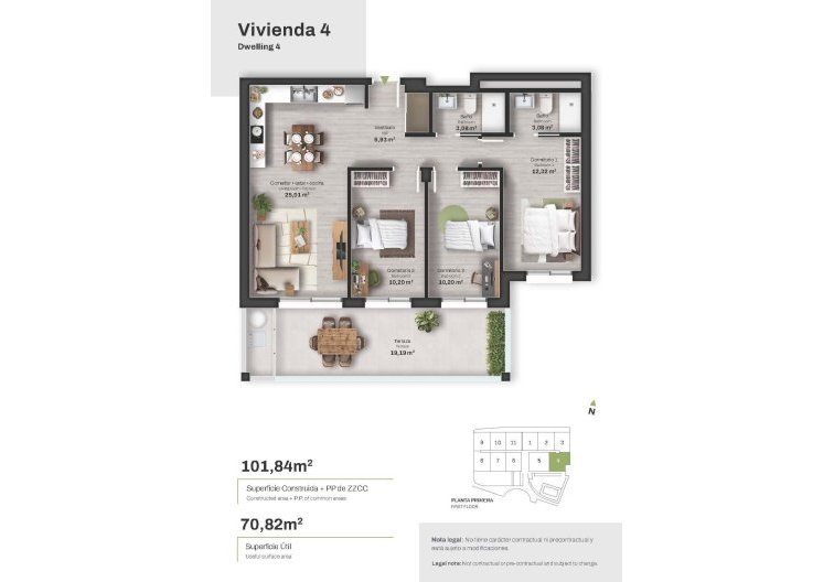 Obra Nueva - Apartamento  - Mojacar - Descargador