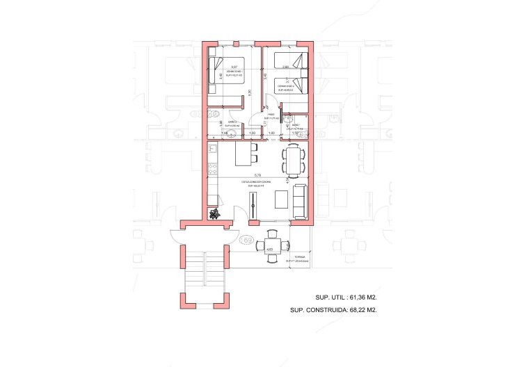 Neubau - Penthaus - Fuente Álamo - La Pinilla