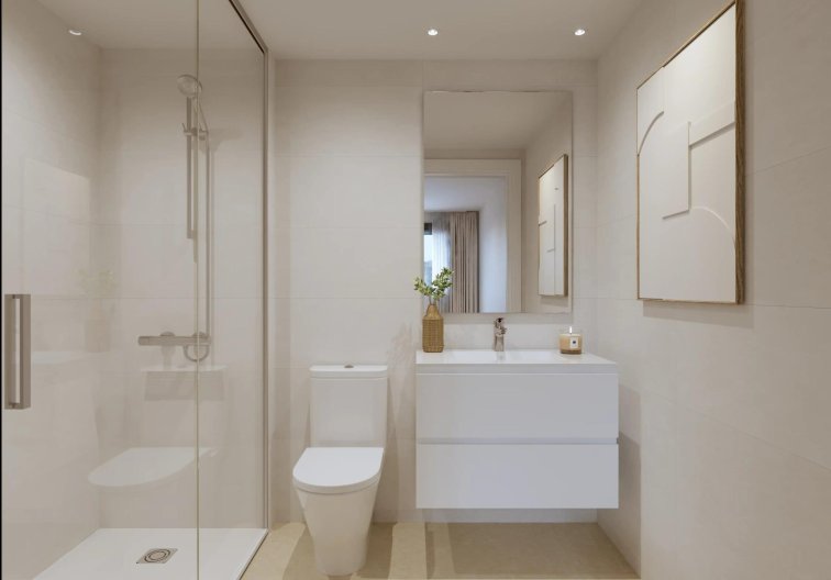 Obra Nueva - Apartamento  - Alicante - San Agustín