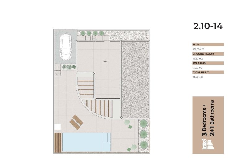 Obra Nueva - villa - Algorfa - La Finca Golf