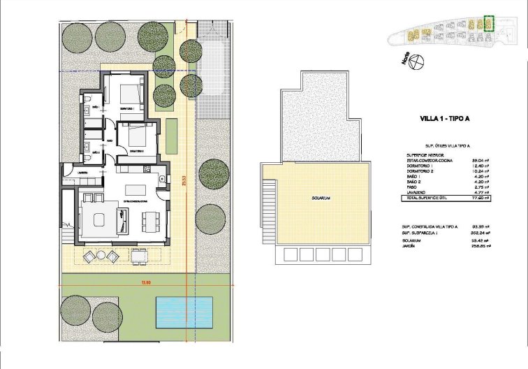 Neubau - villa - Fuente Álamo - Hacienda Del Álamo Golf
