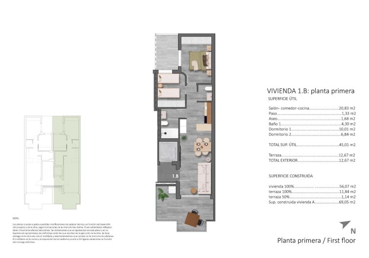 Obra Nueva - Apartamento  - Pilar de la Horadada - Torre de la Horadada