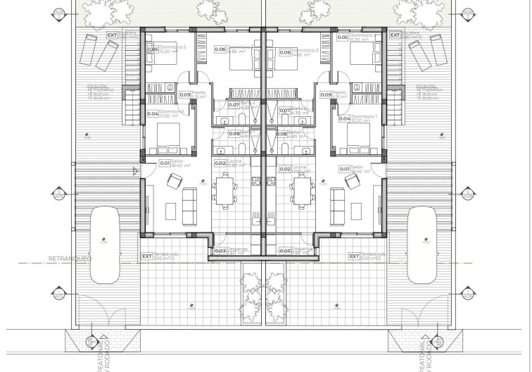 Neubau - villa - Puerto de Mazarron - Caleñares