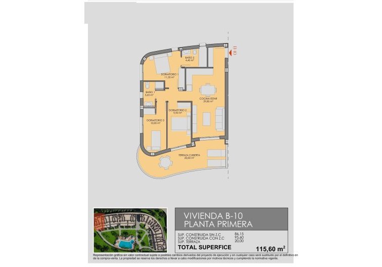 Neubau - Wohnung - Los Alcázares - Serena Golf