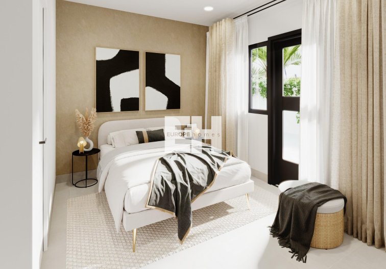 Neubau - Bungalow im obersten Stockwerk - Puerto de Mazarron - Playa Negra