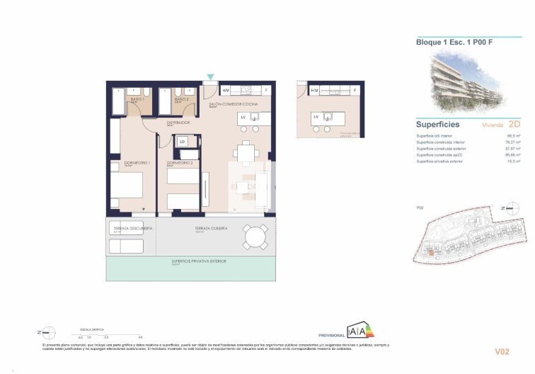 Obra Nueva - Ground floor apartment - Denia - Playa de La Almadraba