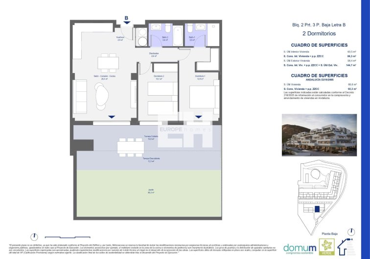 Construction Neuve - Ground floor apartment - Pulpi - Aguilón Golf