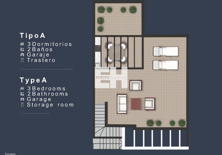 Obra Nueva - Bungalow en planta alta - San Pedro del Pinatar - Los Pinos