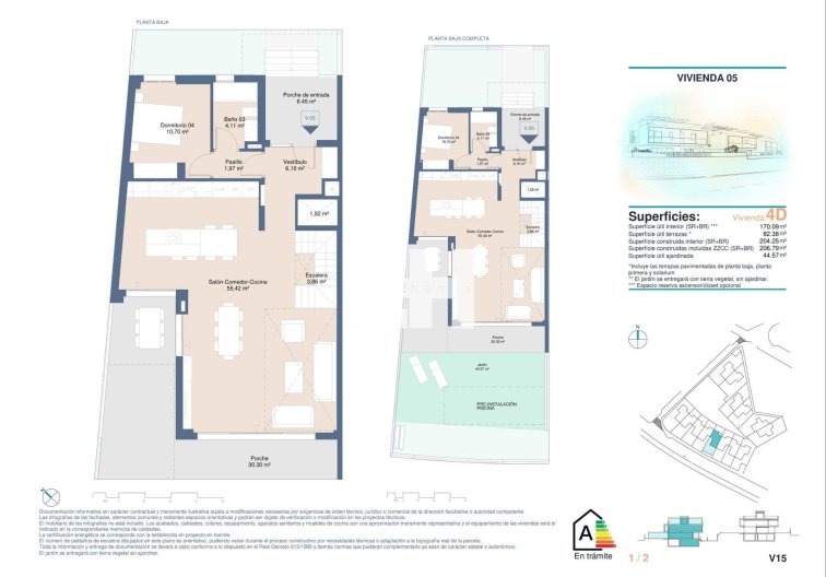 Obra Nueva - town house - San Juan Alicante - Cabo de las Huertas