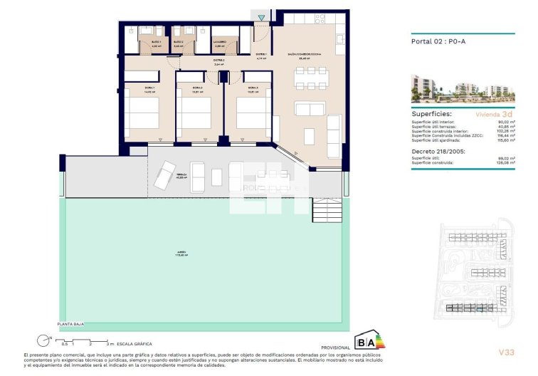 Neubau - Ground floor apartment - Almerimar