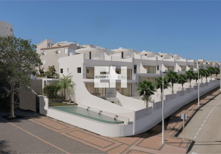 Obra Nueva - Bungalow en planta baja - Torrevieja - La Mata-La Manguilla