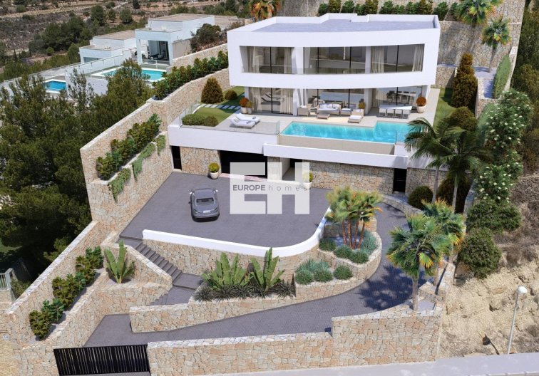 Obra Nueva - villa - Calpe - Empedrola