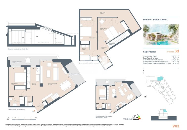 Obra Nueva - Atico - Jávea Xàbia - centro