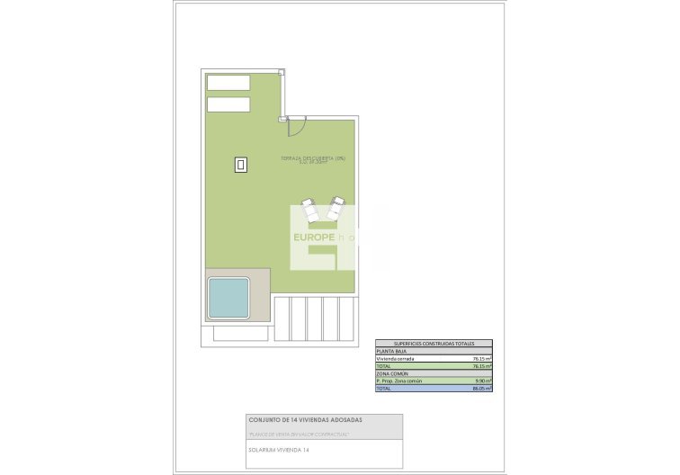 Obra Nueva - Bungalow en planta alta - Rojales - Pueblo