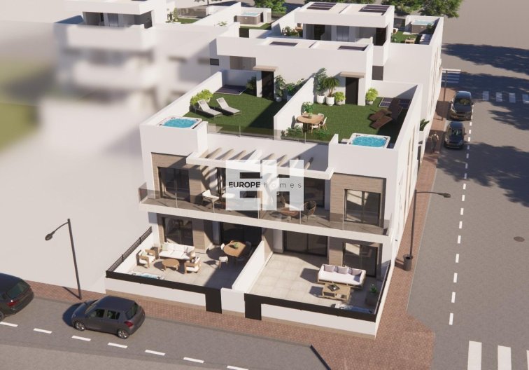 Obra Nueva - Bungalow en planta baja - Rojales - Pueblo