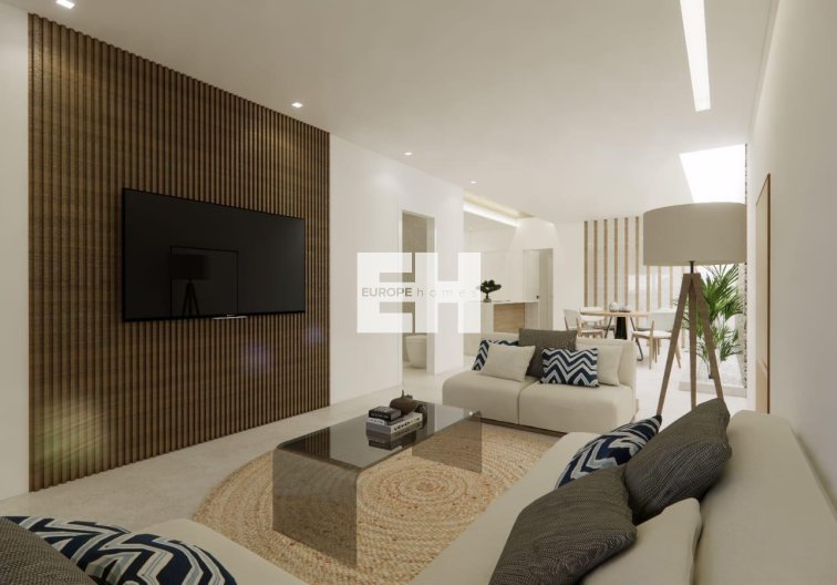 New Build - Ground floor apartment - Catral - pueblo