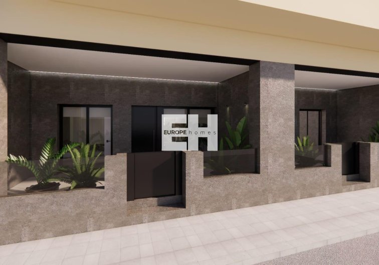 New Build - Ground floor apartment - Catral - pueblo