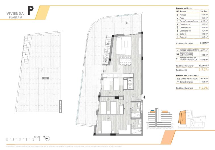 Obra Nueva - Atico - Torrevieja - Centro