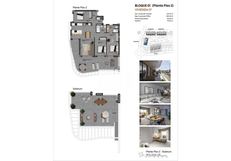 Obra Nueva - Atico - Finestrat - Campana Garden