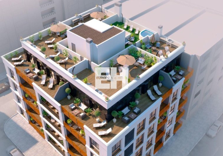 Obra Nueva - Atico - Torrevieja - Parque De Las Naciones