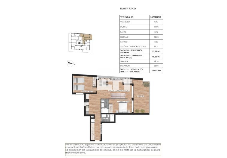 Obra Nueva - Atico - Torrevieja - Parque De Las Naciones