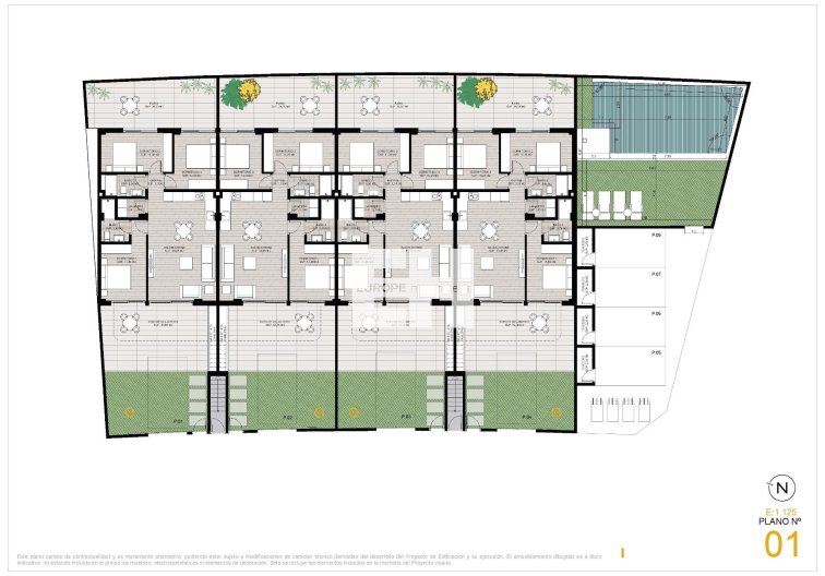 Obra Nueva - Bungalow en planta baja - San Pedro del Pinatar - Los Cuarteros
