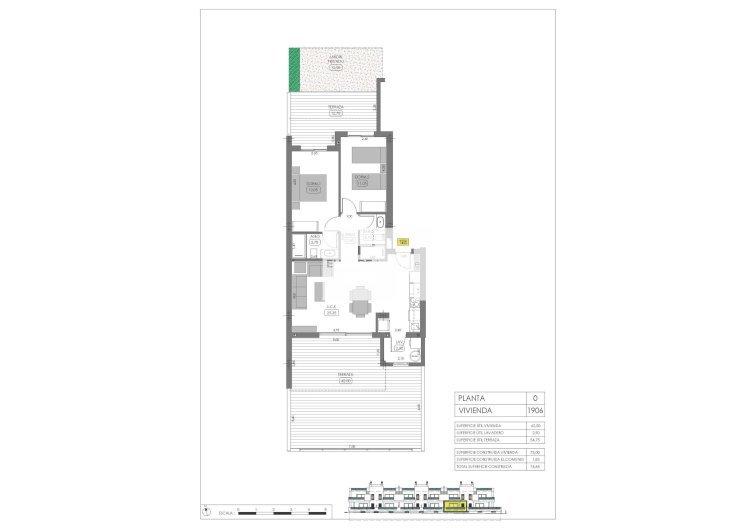 Obra Nueva - Bungalow en planta baja - Algorfa - La Finca Golf