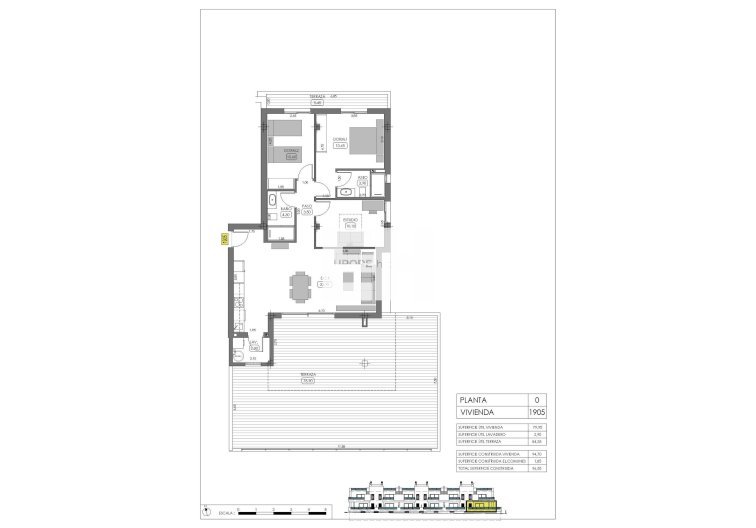 Obra Nueva - Bungalow en planta baja - Algorfa - La Finca Golf