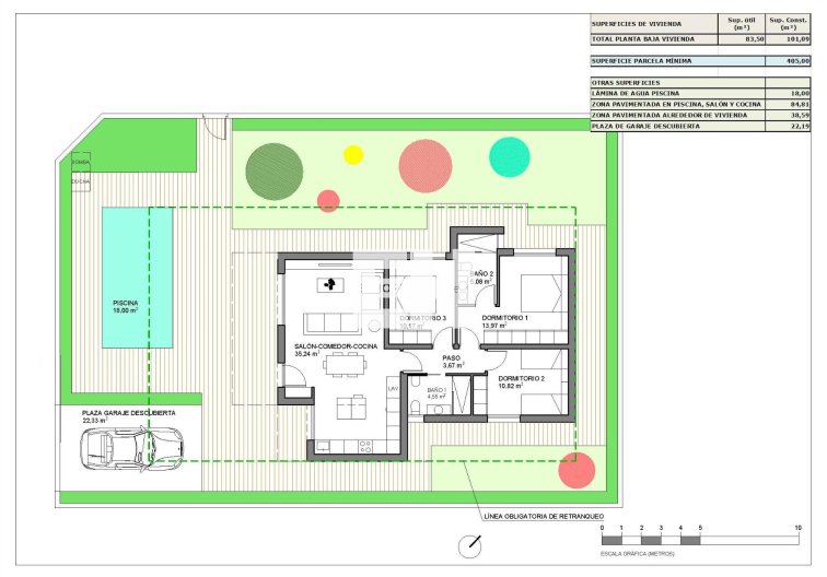 Obra Nueva - villa - Hondón de las Nieves - Urbaniz. La Montañosa
