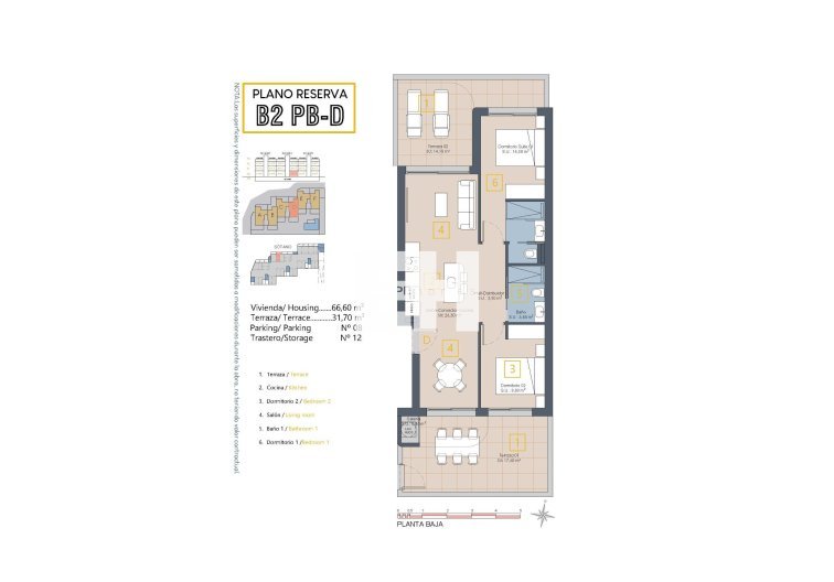 Obra Nueva - Ground floor apartment - Los Alcázares - Serena Golf