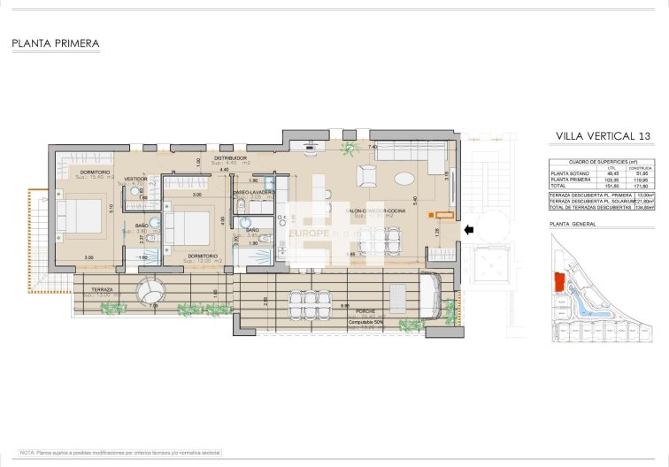 Neubau - Bungalow im obersten Stockwerk - San Juan de los Terreros - Mar De Pulpí