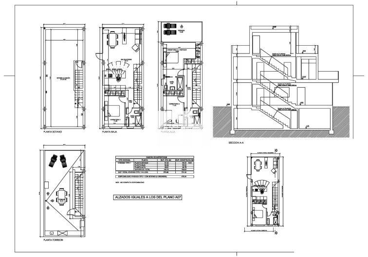 Obra Nueva - villa - Puerto de Mazarron - El Alamillo