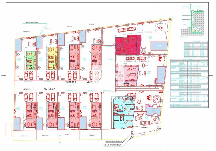 Obra Nueva - villa - Puerto de Mazarron - El Alamillo