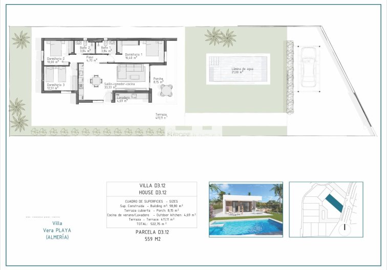 Obra Nueva - villa - Vera - Pueblo Salinas