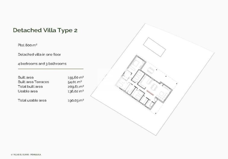 Construction Neuve - villa - Penaguila - El Olivar