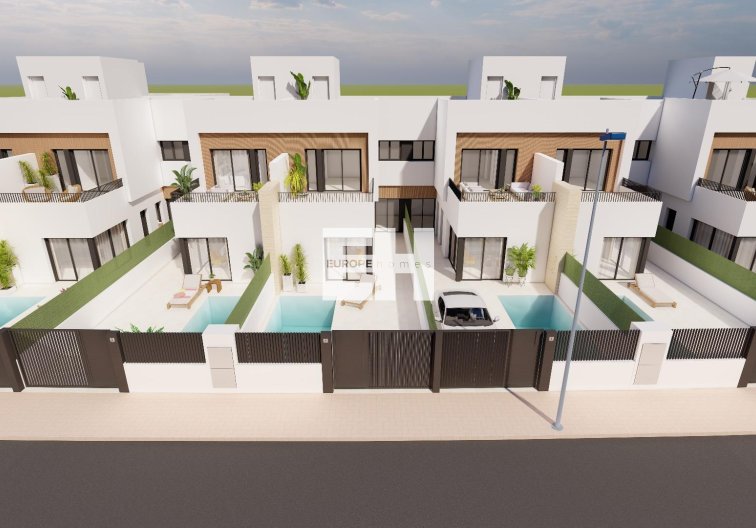 Construction Neuve - Semidetached - Santiago de la Ribera - Santiago De La Ribera