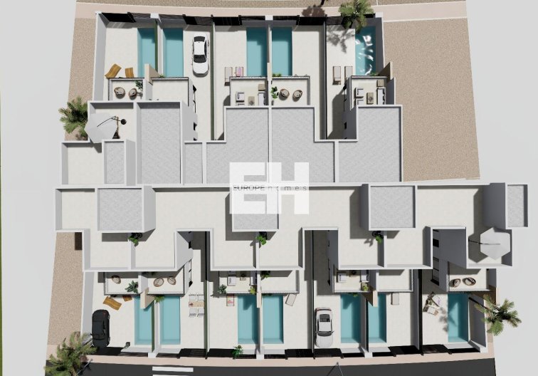 Construction Neuve - Semidetached - Santiago de la Ribera - Santiago De La Ribera