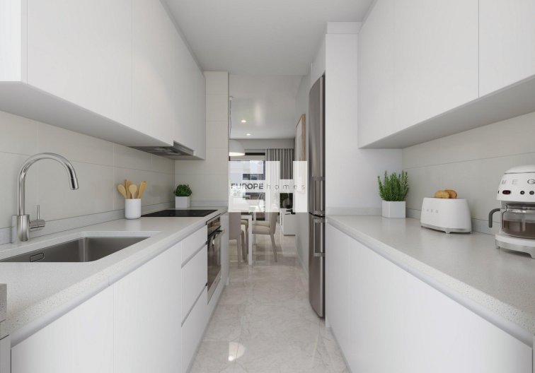 Obra Nueva - Bungalow en planta alta - Puerto de Mazarron - Playa Negra