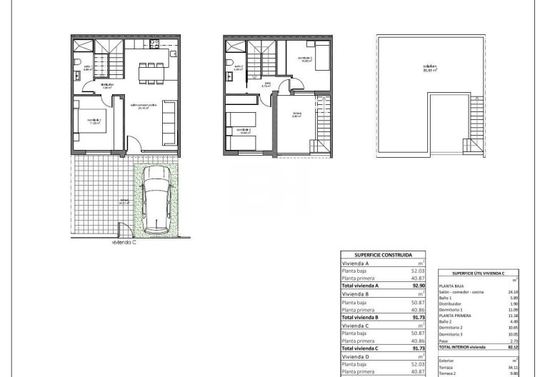 Obra Nueva - town house - Pilar de la Horadada - Barrio los Segundas