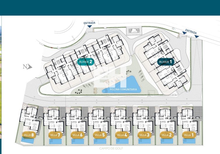 Neubau - Wohnung - Los Alcázares - Serena Golf