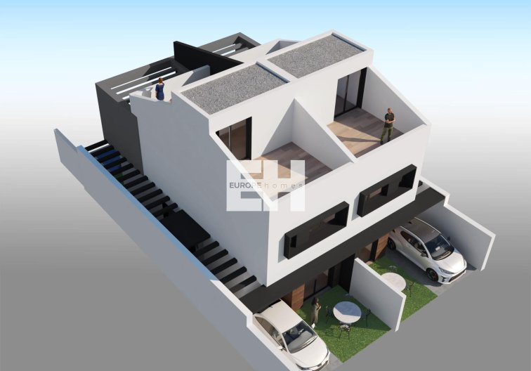 Obra Nueva - Semidetached - San Javier - Santiago de la Ribera