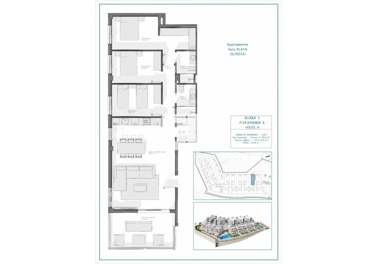 Obra Nueva - Apartamento  - Vera - Pueblo Salinas