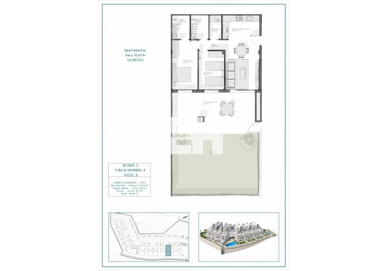 Obra Nueva - Ground floor apartment - Vera - Pueblo Salinas