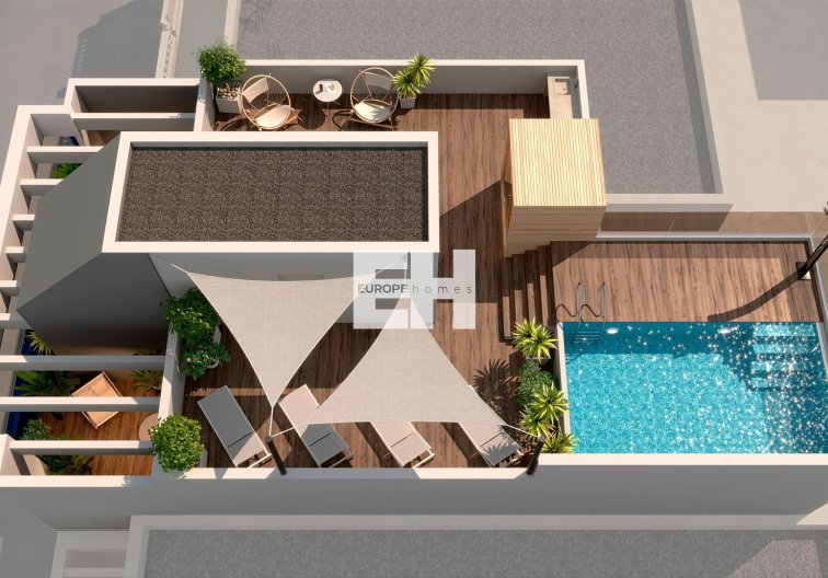 Obra Nueva - Apartamento  - Torrevieja - Playa del Acequión