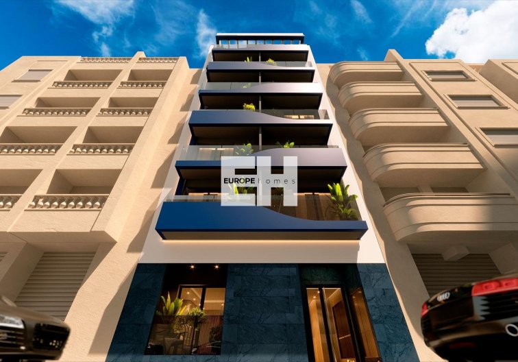 Obra Nueva - Apartamento  - Torrevieja - Playa del Acequión