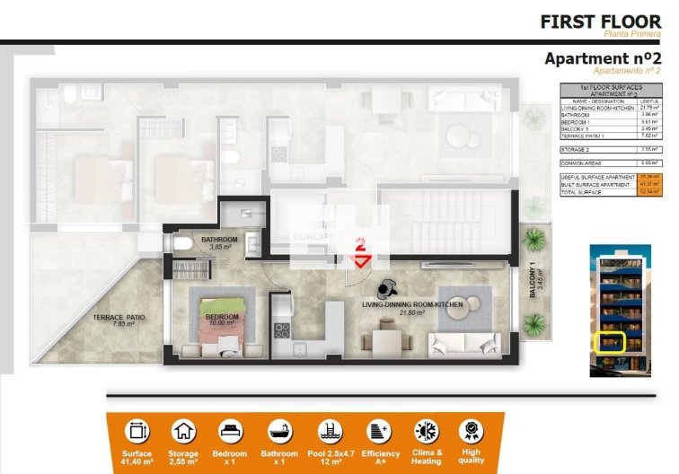 Obra Nueva - Apartamento  - Torrevieja - Playa del Acequión