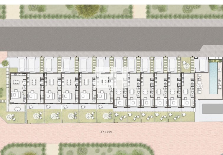 Obra Nueva - Semidetached - Pilar de la Horadada - pueblo