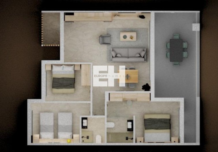 Obra Nueva - Ground floor apartment - Pilar de la Horadada - Playa de las Higuericas