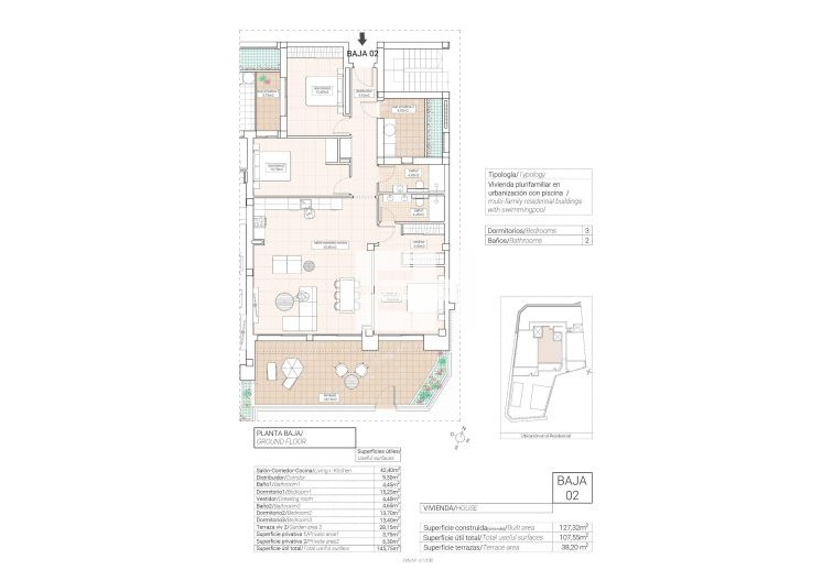 Obra Nueva - Ground floor apartment - Hondón de las Nieves - Pueblo