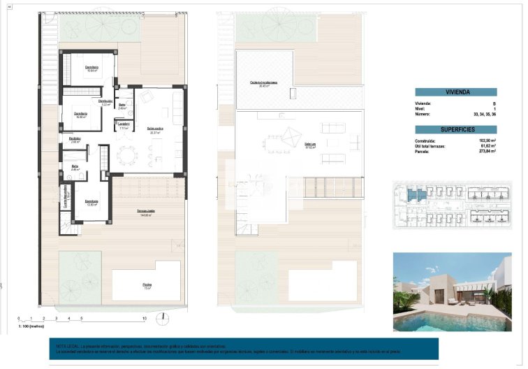 Neubau - villa - Los Alcázares - Serena Golf